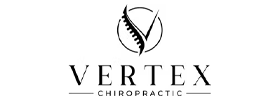 The Vertex Chiropractic website header logo