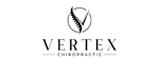 The Vertex Chiropractic website scrolling logo